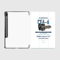 Thumbnail for CF6-6 design on white samsung tablet tablet case