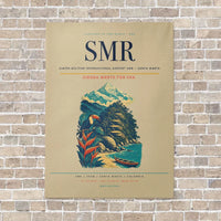 Thumbnail for Simón Bolívar International Airport SMR — Santa Marta vertical canvas print - no frame - beige background