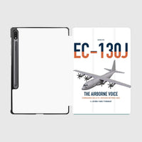 Thumbnail for EC-130J Commando Solo III design on white samsung tablet tablet case