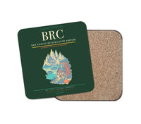Thumbnail for San Carlos de Bariloche Airport BRC Coaster 1-Piece - Dark Green