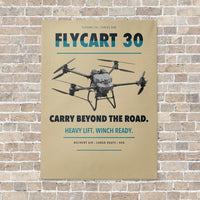 Thumbnail for DJI FlyCart 30 vertical canvas print - no frame - beige background