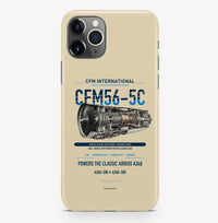 Thumbnail for CFM56-5C Case ProMax design on beige iphone case promax