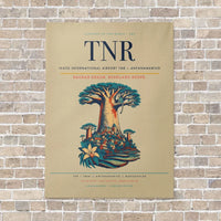 Thumbnail for Ivato International Airport TNR — Antananarivo vertical canvas print - no frame - beige background