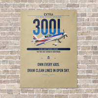 Thumbnail for Extra 300L vertical canvas print - no frame - beige background