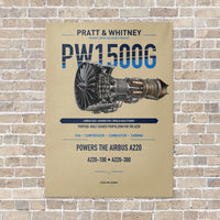 Thumbnail for PW1500G vertical canvas print - no frame - beige background