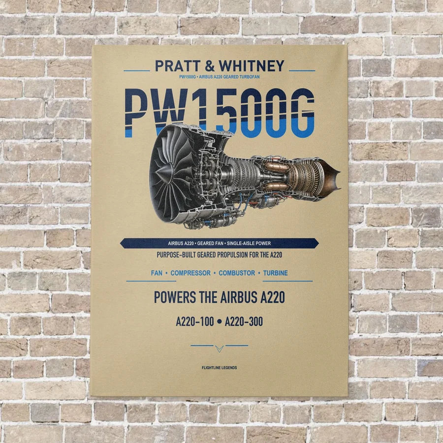 PW1500G vertical canvas print - no frame - beige background