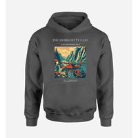 Thumbnail for VINTAGE G4185 - The Fjord Jetty Call - Premium Hoodie design on darkgray premium