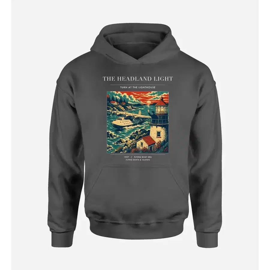 VINTAGE G4078 - The Headland Light - Premium Hoodie design on darkgray premium