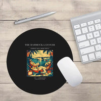 Thumbnail for VINTAGE G4408 - The Hammock Layover - Designed Mouse Pads design on black round