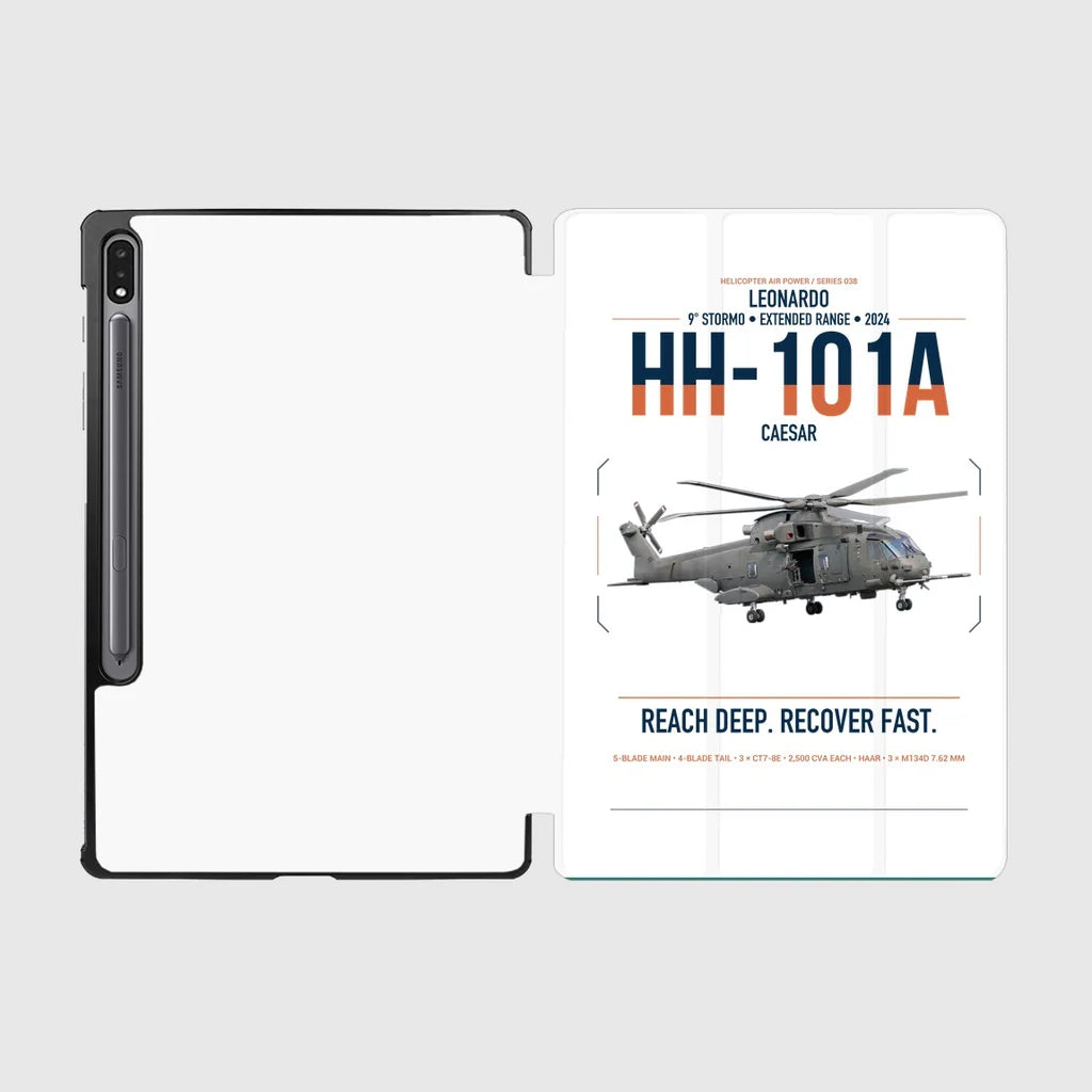 Leonardo HH-101A Caesar design on white samsung tablet tablet case