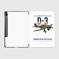 Thumbnail for Junkers Ju 87D-3 design on white samsung tablet tablet case