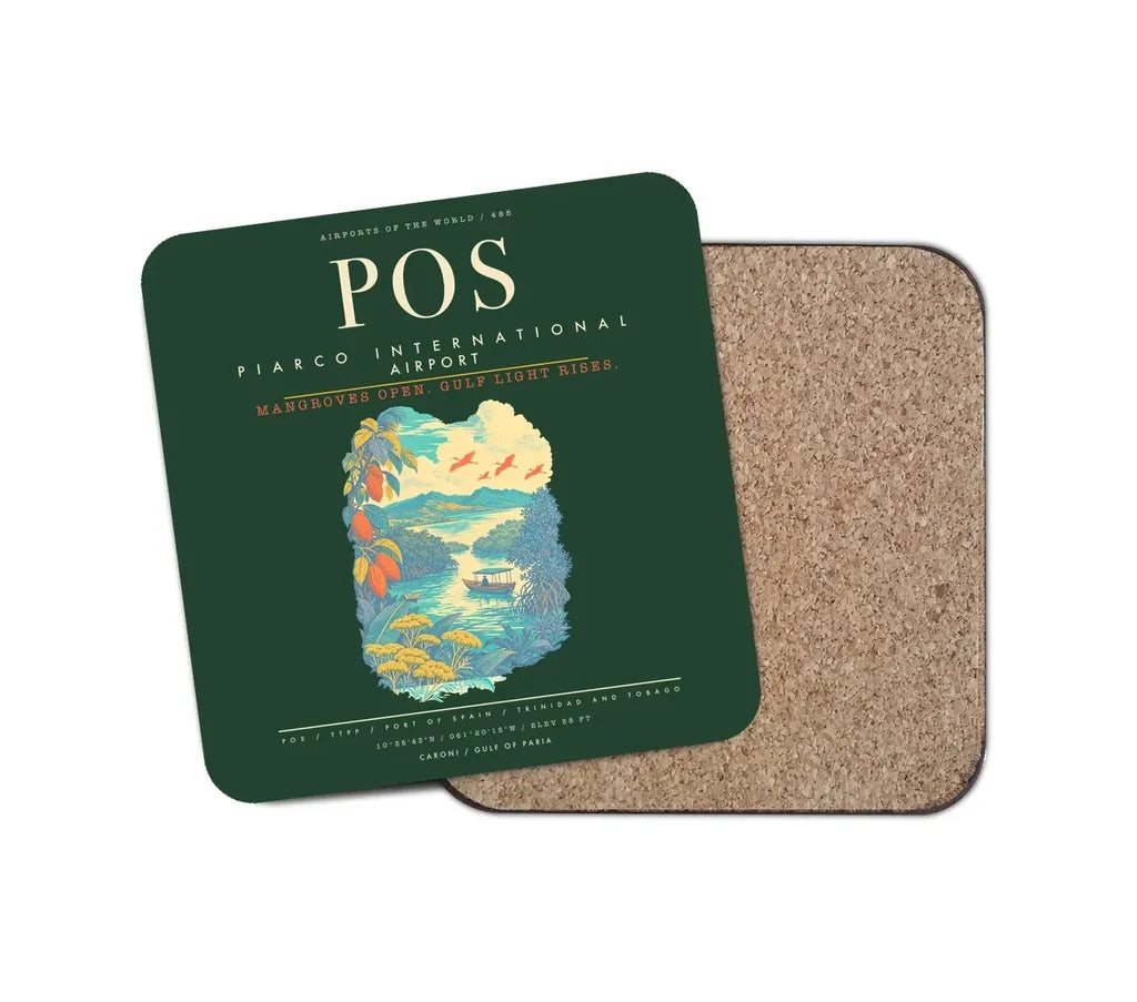 Piarco International Airport POS - Dark Green
