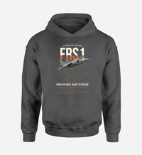 Thumbnail for British Aerospace Sea Harrier FRS.1 design on dark gray double-side hoodie, single-side print