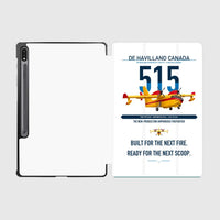 Thumbnail for De Havilland Canadair 515 design on white samsung tablet tablet case