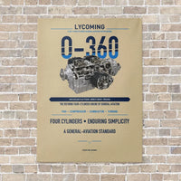 Thumbnail for O-360 vertical canvas print - no frame - beige background