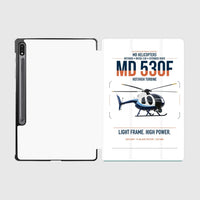 Thumbnail for MD Helicopters MD 530F design on white samsung tablet tablet case