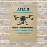 Thumbnail for Freefly Alta X vertical canvas print - no frame - beige background