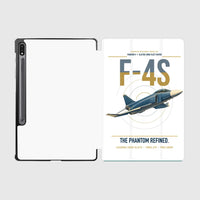 Thumbnail for F-4S Phantom II design on white samsung tablet tablet case