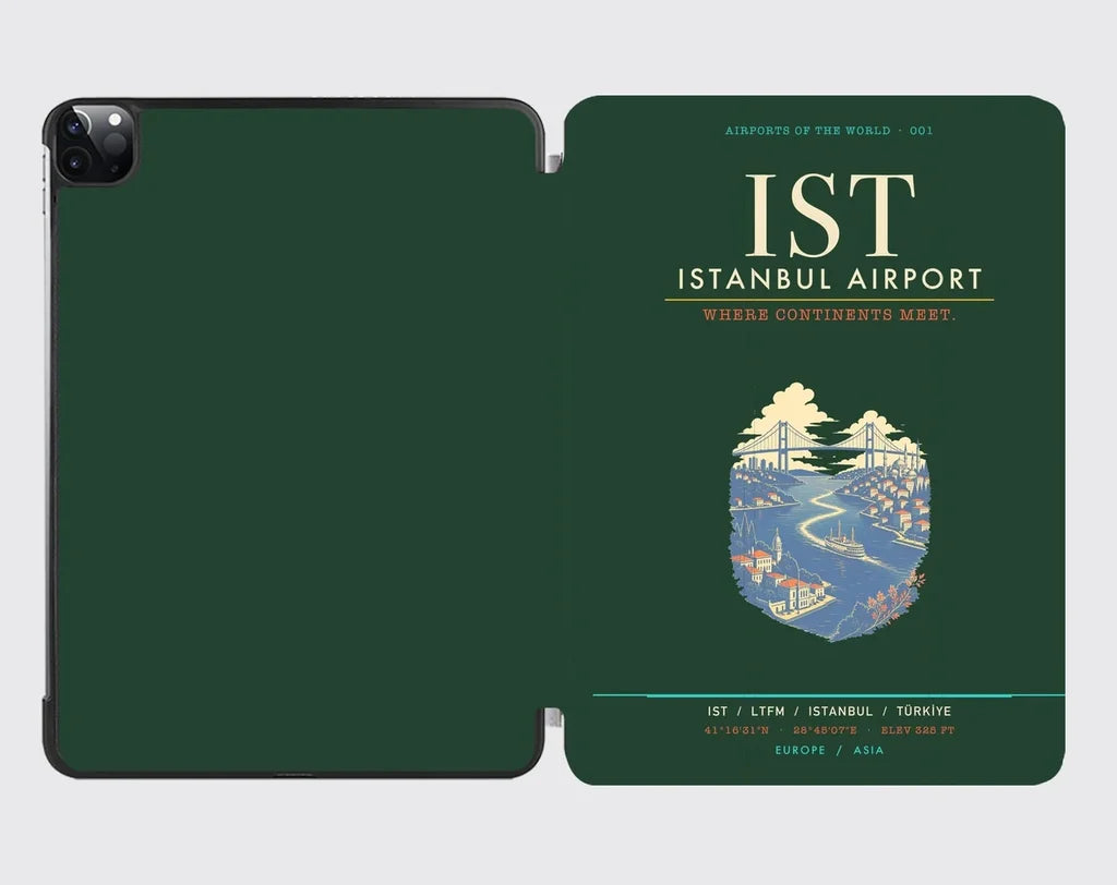 Istanbul Airport IST - Dark Green