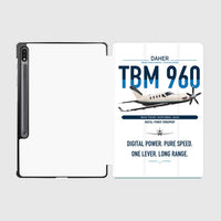 Thumbnail for Daher TBM 960 design on white samsung tablet tablet case