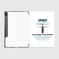 Thumbnail for Ascent AeroSystems Spirit design on white samsung tablet tablet case