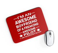 Thumbnail for I am an Awesome Boyfriend Mouse Pad - view 9