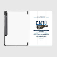 Thumbnail for CJ610 design on white samsung tablet tablet case