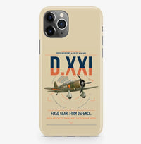 Thumbnail for Fokker D.XXI — Dutch LVA aircraft 221 design on beige magsafe iphone case, for iPhone Pro Max