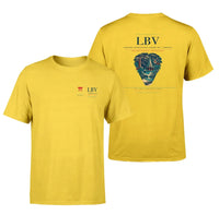 Thumbnail for Leon-Mba International Airport (LBV) design printed on yellow double-side t-shirt