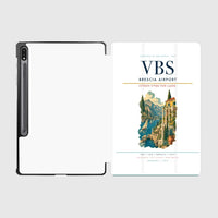 Thumbnail for Brescia Airport (VBS) design on white samsung tablet tablet case