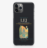 Thumbnail for Leipzig Airport (LEJ) design on black iPhone 16 Pro MagSafe case