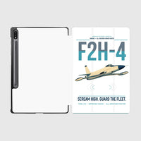 Thumbnail for F2H-4 Banshee design on white samsung tablet tablet case