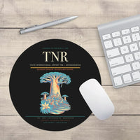 Thumbnail for Ivato International Airport (TNR) design on black round mouse pad