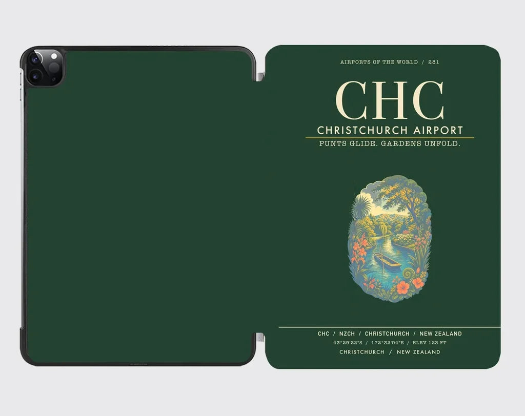 Christchurch Airport CHC - Dark Green