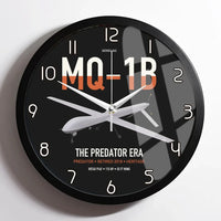 Thumbnail for MQ-1B Predator design on black framed wall clock