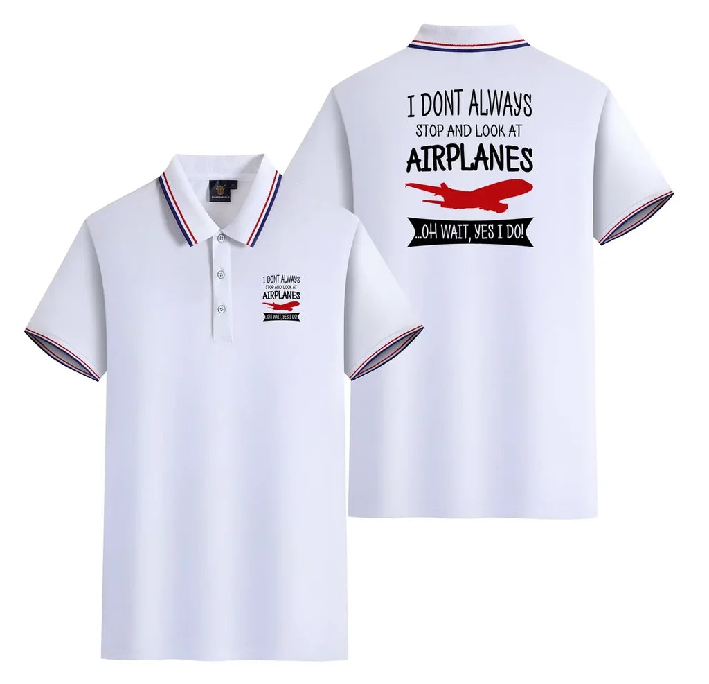 Customisable Plane Spotter Polo Shirt - view 18