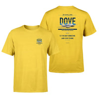 Thumbnail for de Havilland DH.104 Dove 8 design on yellow t shirt