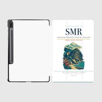 Thumbnail for Simón Bolívar International Airport (SMR) design on white samsung tablet tablet case