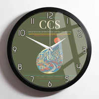 Thumbnail for Simon Bolivar International Airport (Maiquetia) CCS Wall-Clock Framed - Green Army