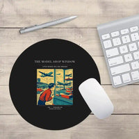 Thumbnail for VINTAGE G4381 - The Model Shop Window - Designed Mouse Pads design on black round