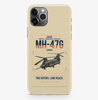 Thumbnail for Boeing MH-47G Chinook design on beige magsafe iphone case, for iPhone Pro Max