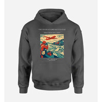 Thumbnail for VINTAGE G4491 - The River Ice Breakup Watch - Premium Hoodie design on darkgray premium