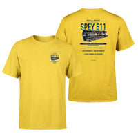 Thumbnail for SPEY 511 design on yellow t shirt