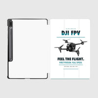 Thumbnail for DJI FPV design on white samsung tablet tablet case