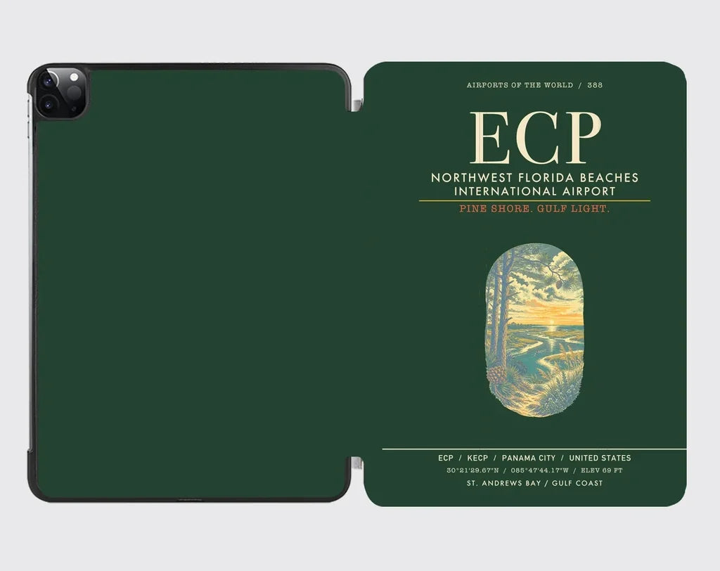 Northwest Florida Beaches International Airport ECP - Dark Green
