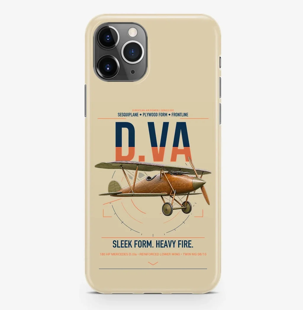 Albatros D.Va design on beige magsafe iphone case, for iPhone Pro Max