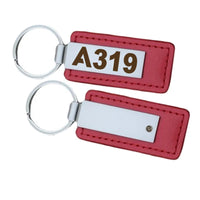 Thumbnail for Customisable Airbus A319 Key Chain - view 18