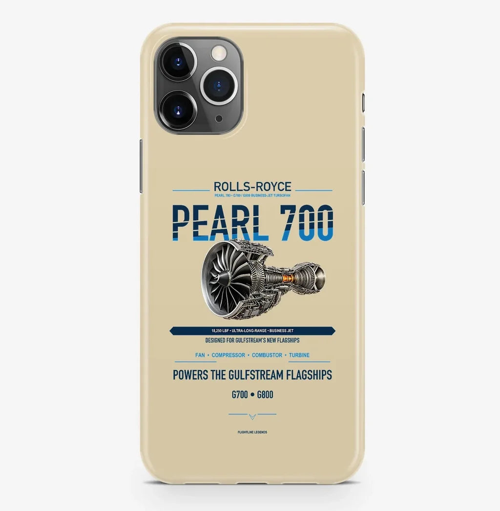 PEARL 700 Case ProMax design on beige iphone case promax