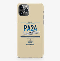 Thumbnail for Piper PA-24-250 Comanche 250 design on beige magsafe iphone case, for iPhone Pro Max
