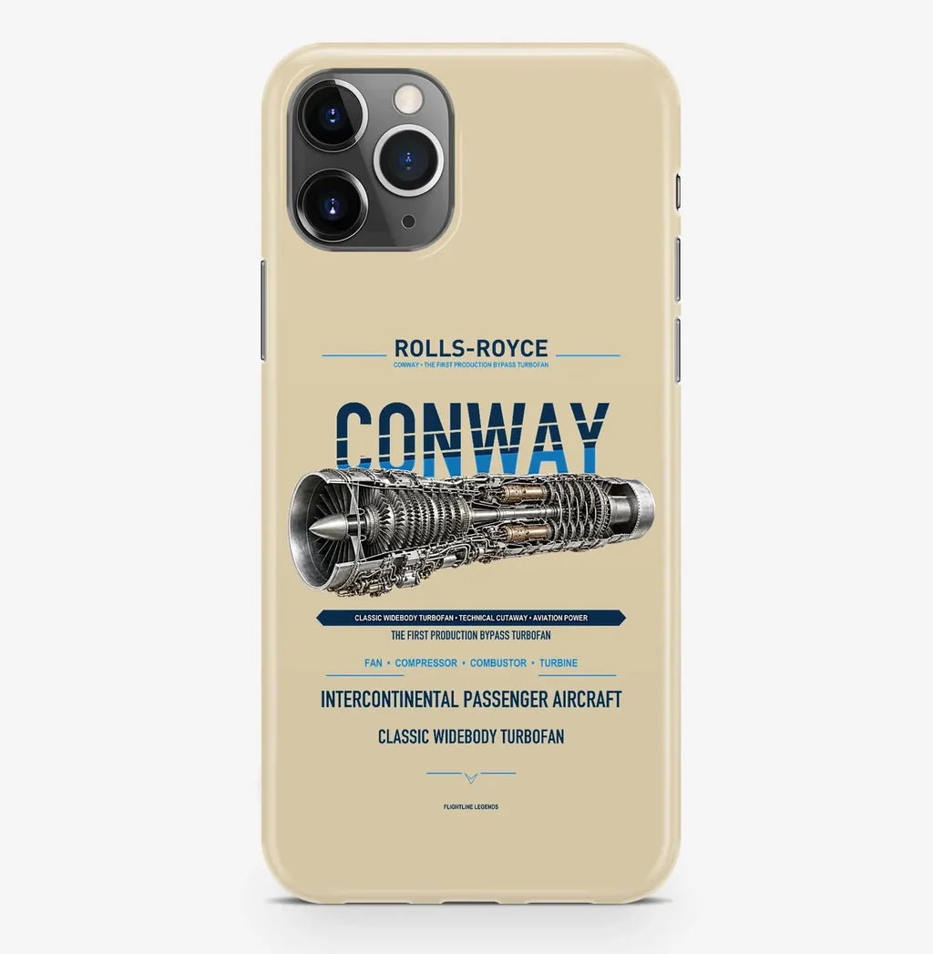 CONWAY Case ProMax design on beige iphone case promax